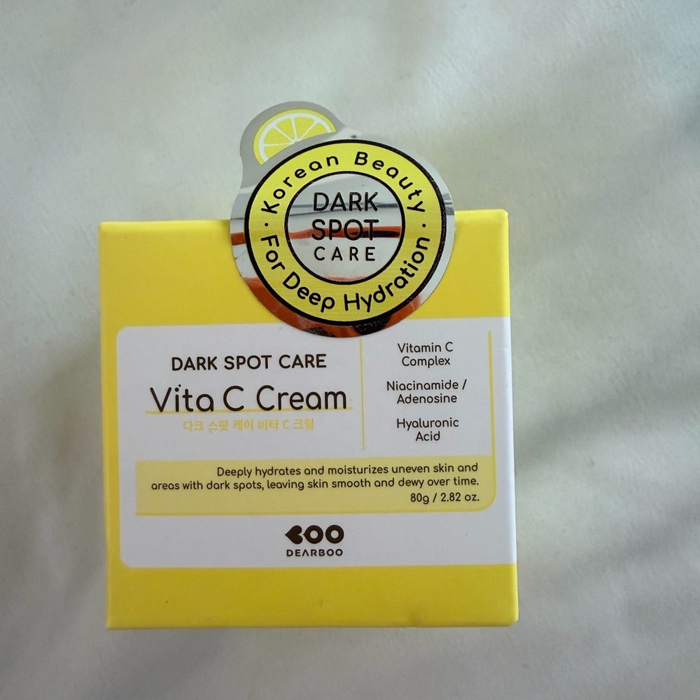 Korean Dark Spot Care Vita C Cream 2.82oz K Beauty Exp.08/2028 Hydration